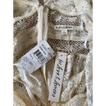 For Love & Lemons  NWT Snowflake Cream Daisy Mesh Maxi Dress Size Large Photo 6