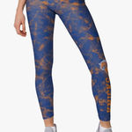 NEW FOCO Women's NBA Team Color Cloud Leggings NY Knicks S 24” inseam Blue Photo 0