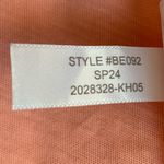 J.Crew Slub 100% Cotton Coral Crewneck Women’s Tee, Sz Large Photo 10