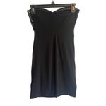 As You Wish As U Wish Women's Small Black Silver Sequin Combo Faux Wrap Mini Dress Prom Photo 1