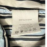 Chinti & Parker Midsummer Relaxed Shorts Women's 4 Off White Blue Tie Waist RTR Photo 7