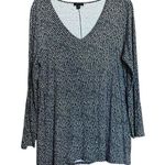 J.Jill Wearever Collection Tunic Top Women Medium Petite Multicolor Scoop Blouse Photo 0