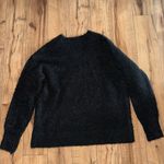 Aerie Black oversized  teddy boucle sweater Photo 6