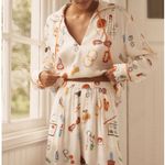 Anthropologie Phthalo Ruth x LyreBird Silky Pullover Top/Bermuda Shorts Set.Size S.MSRP $146 Photo 2