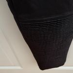 Tart  Black Textured Pants Photo 2