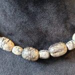 Womens Fashion Old Islamic Underground Beads Collar Necklace with Lobster Clasp Photo 3