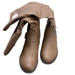 Journee Collection Journee Tan Knee-High Boots Photo 9