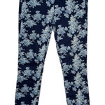 Gap 1969  Women's‎ Jeans Always Skinny Floral Mid-Rise Stretch Denim Blue 26/2R Photo 0