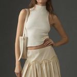 Reformation  Tallulah Ribbed Cream Tank XS Photo 1