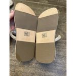 Free People Hadden Sandal Silver Metallic Suede Upper Size 6.5 Summer Resort Photo 6