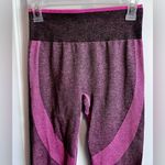 PINK - Victoria's Secret V.S. Pink Seamless Workout Tight Medium  M V.S. legging Luscious Plum Marl Photo 7