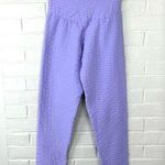 Booty By Brabants Lilac Croco Skin High Rise Leggings OS Photo 0