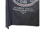 Harley‎ Davidson Full Zip Hooded Fleece Jacket Motorcycles Black Women Small Photo 7