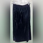 Vintage Black Velvet Skirt Union Made Size 12 Size L Photo 1