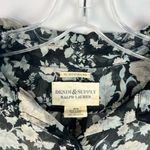 Denim & Supply Ralph Lauren Ralph Lauren Denim & Supply RL Boyfriend Floral Chiffon Button Down Blouse Sheer Photo 5