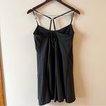 Abercrombie & Fitch Black Pleated Traveler Workout Athletic Dress Size Large Photo 10
