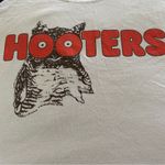 Hooters Ripple Junction Girl Iconic Waitress Tank Top Sz XL White/Orange Photo 1