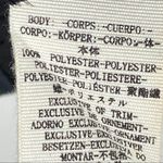 Free People Black Pleated Peplum Hem Open Back Slit Peasant Balloon Sleeves Top Photo 2