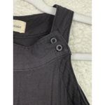 Cloth & Stone  Jumpsuit Womens Medium Black Sleeveless High Neck Cropped Pockets‎ Photo 2