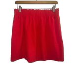 J.Crew ✨ Ruched Waist Neon Red Mini Sz 8 Skirt Photo 4
