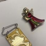 Lot Of 2 Costume Brooch Pin Photo 9