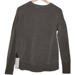 Athleta Womens Coaster Luxe Recover Sweatshirt Charcoal Grey Heather Size XS Photo 7