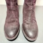 BORN Poly Purple Suede Leather Boots Size 6.5 Photo 4