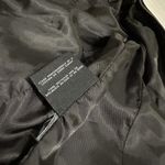 Cole Haan Women’s Cold Haan Genuine Lamb Skin Leather Zip Up Jacket Black Size XS Photo 5