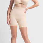 SKIMS  SEAMLESS SCULPT MID THIGH‎ SHORT sand size S NWOB Photo 0