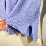 J Crew Women Periwinkle Blue Wool Alpaca Blend Turtleneck Pullover Sweater Sz XS Photo 5