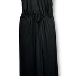 Torrid Vintage  Womens Maxi Blouson Sundress V Neck Sleeveless Lace Back Black 4X Photo 0