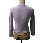 Sugar XX Women's Sweater Cardigan Tank Top Set Lilac Cropped Photo 3