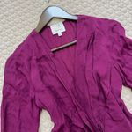 Cinq à Sept Cinq a Sept Monica Gathered Silk Blouse Top Size S Photo 3