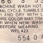 Levi's Vintage 80s  Misses Orange Tab Straight Leg High Rise Jeans Photo 6