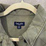 Splendid  Sage Green Quilted Jacket Photo 1
