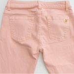 Michael Kors Low Rise Izzy Skinny Jeans-Size 2-Caribbean Pink-Zip Pockets Photo 5