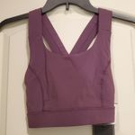 Glyder  Purple Sports Bra Moisture Absorption Photo 4