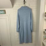 JustFab  Baby Blue Knit Midi Sweater Dress Size S Photo 8