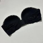 Victoria's Secret Victoria’s Secret Strapless Push Up Padded Bra 36D Lace & Animal Print Jaguar Photo 6
