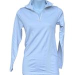 Oysho  High-Neck White fitted Long Sleeve Active Top Photo 1