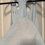 Under Armour Light Blue Workout Top (Size S) Photo 3