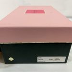 Kate Spade Sybil Velvet Pumps Gold Block Heel W/Pink Rhinestones 7.5M Cherrywood Photo 7