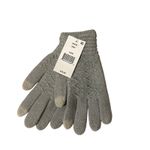 Steve Madden  Gray Knit Touchscreen Friendly Light Gloves Women Sz OS Photo 3
