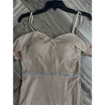 Windsor  Juniors 7 Cold-Shoulder Mermaid Glitter Formal Dress Photo 2