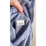 Reformation We Are Kindred Blue Puff Long Sleeve Midi Dress Cotton Size S 4 Photo 4