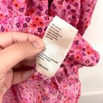 Free People  I Found You Printed Top Party Combo Pink Size M OB1418154 Photo 3