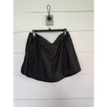 Cacique Swim by  Women’s 14 Black Polka Dot Skort New Photo 4
