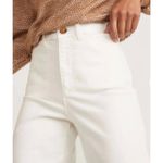 Marine layer  White Bridget Slim Wide Leg High Rise Crop Pants - Size - 4 Photo 1