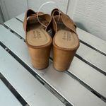 Call it spring  Brown Elastic Cork Open Toe Platform Wedge Sandal Size 6.… Photo 3