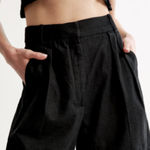 Abercrombie & Fitch  linen blend trouser shorts size xs Photo 0